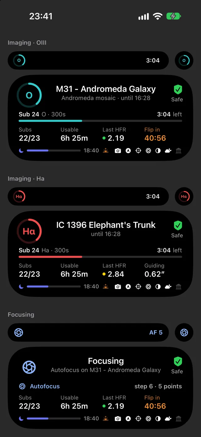 Dynamic Island and Lock Screen designs
